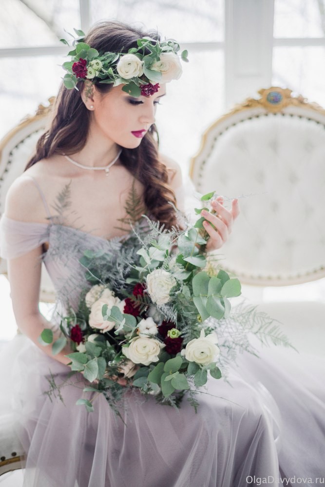 Inspiration - shooting a winter bride with a wedding dress Trudy