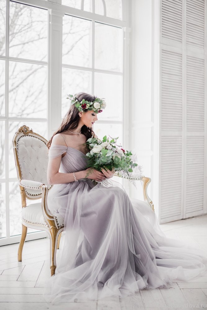 Inspiration - shooting a winter bride with a wedding dress Trudy