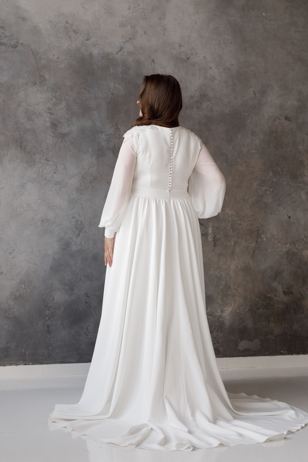 Фото Свадебное платье Alba (размер плюс)