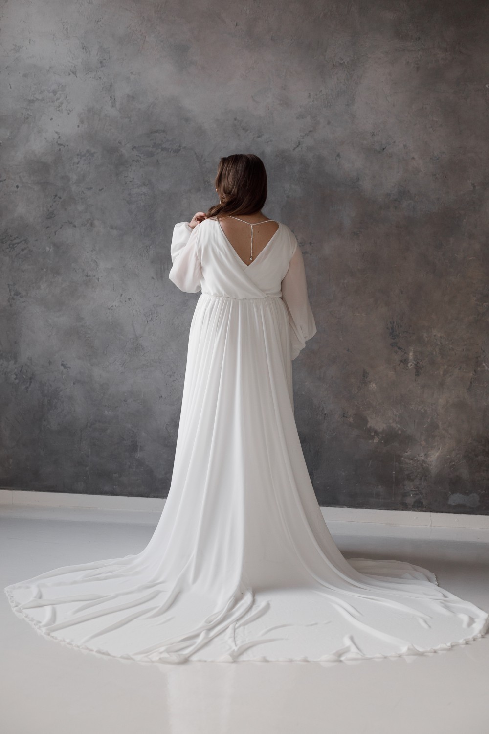 Фото Свадебное платье Augusta (размер плюс)