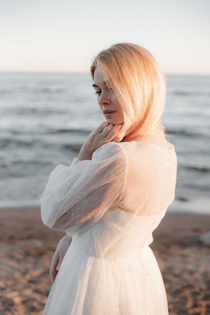 Фото Кастомное платье для летней невесты от BoudoirWedding